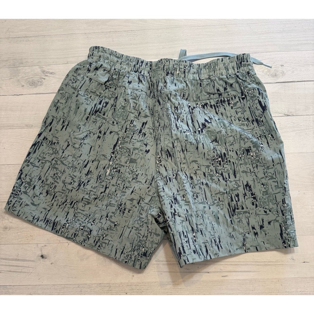Outdoor Voices‎ Green Flecked Anytime 5 Inch Nylon Lined Athletic Shorts Large
